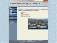 Tablet Screenshot of en.remolcanosa.com